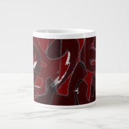 Caneca De Café Grande Chinesische Kalligraphie- Dao folgt der Natur 道法自然