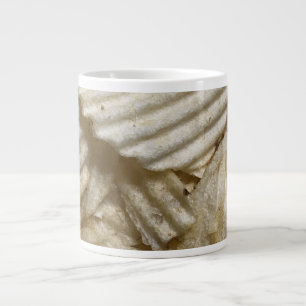 Caneca De Café Grande Chips de batata