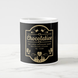 Caneca De Café Grande Chocolatier
