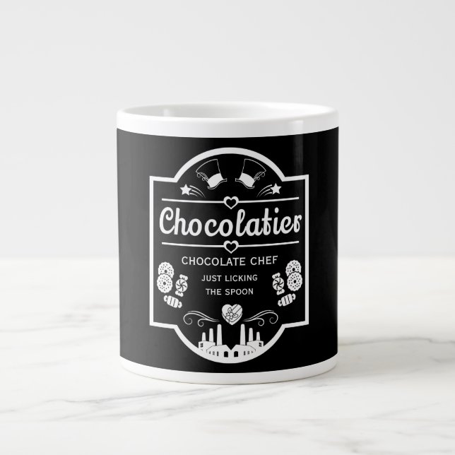 Caneca De Café Grande Chocolatier (Frente)