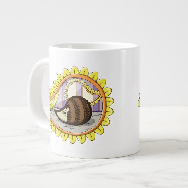 Caneca De Café Grande Chrissy the Hedgehog Specialty Mug (Frente Esquerda)