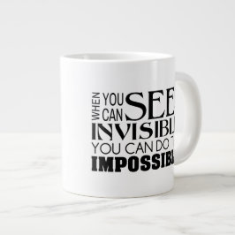 Caneca De Café Grande Christian Coffee Mug - Faça O Impossível