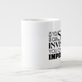 Caneca De Café Grande Christian Coffee Mug - Faça O Impossível