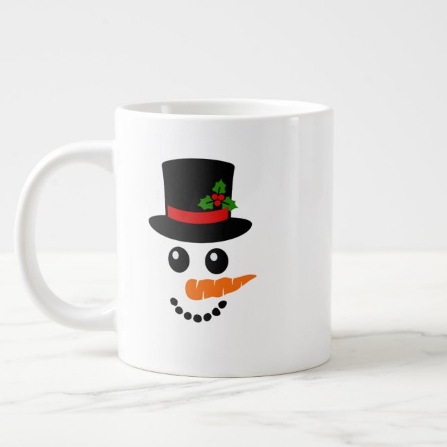 Caneca De Café Grande Christmas  Mug – Musical Holiday Cocoa  (Esquerda)