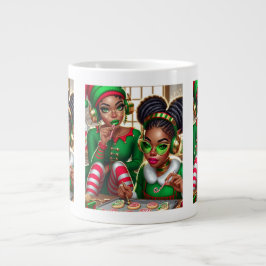 Caneca De Café Grande Christmas Workshop Specialty Mug