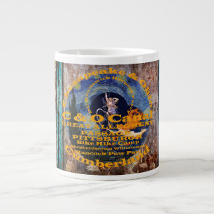 Caneca De Café Grande CICLISMO bicicletas de montanha híbridas MTB GRAVE