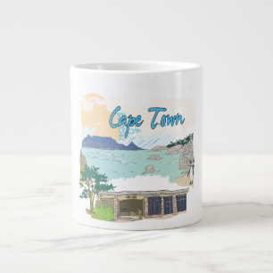 Caneca De Café Grande Cidade do Cabo