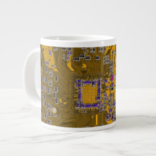 Caneca De Café Grande Circuito Impresso Conjunto PCB Circuito Conselho L