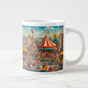 Caneca De Café Grande Circus Parade Mug