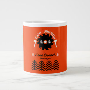 Caneca De Café Grande Cirurgião Árvore Arborista