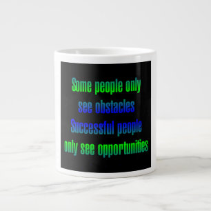 Caneca De Café Grande Citação de Incentivo # 135