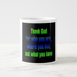 Caneca De Café Grande Citação de Incentivo # 147