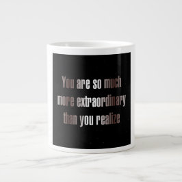 Caneca De Café Grande Citação de Incentivo # 288