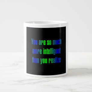 Caneca De Café Grande Citação de Incentivo # 293