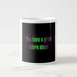 Caneca De Café Grande Citação de Incentivo # 327