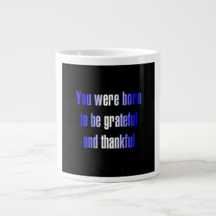 Caneca De Café Grande Citação de Incentivo # 343