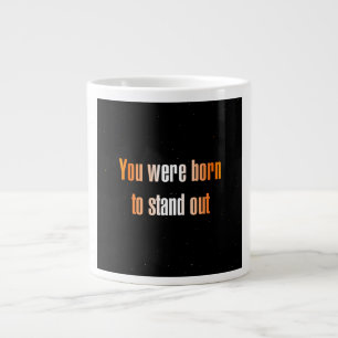 Caneca De Café Grande Citação de Incentivo # 355
