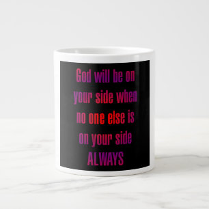 Caneca De Café Grande Citação de Incentivo # 73