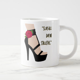 Caneca De Café Grande citação de infernos