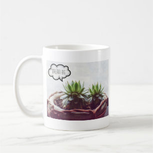 Caneca De Café Grande Citação do Sonho Bem-Suculento