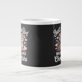 Caneca De Café Grande Citação engraçada de guepardo
