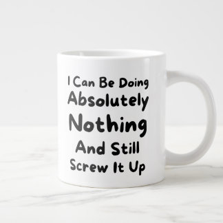 Caneca De Café Grande Citação engraçada, Humor, Comédia, Sarcasmo, Prese