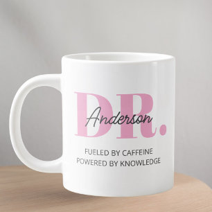 Caneca De Café Grande Citação Engraçada Nome Personalizado Mestrado Grad