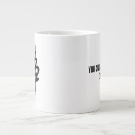 Caneca De Café Grande Clássica Caligrafia Chinesa - Calma-#001-