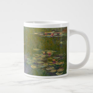 Caneca De Café Grande Claude Monet Lírios aquáticos, 1919