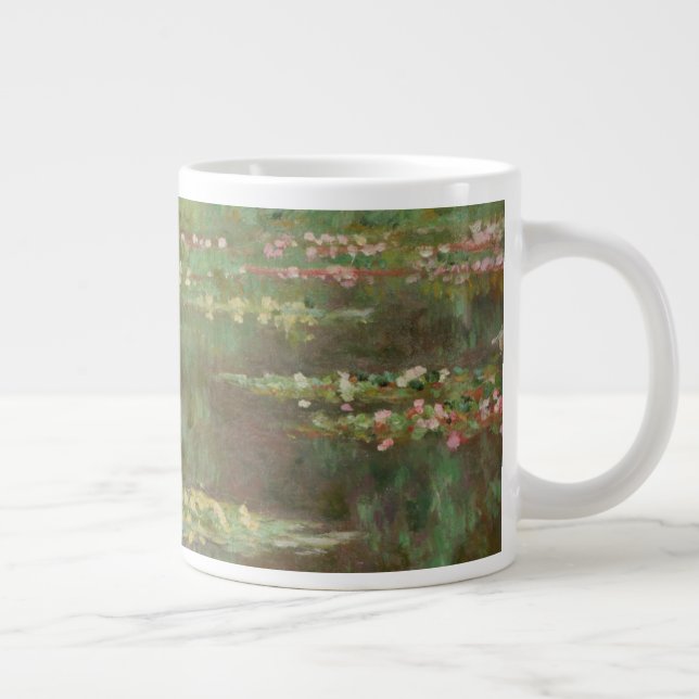 Caneca De Café Grande Claude Monet| Lírios ou lírios de água  (Direita)