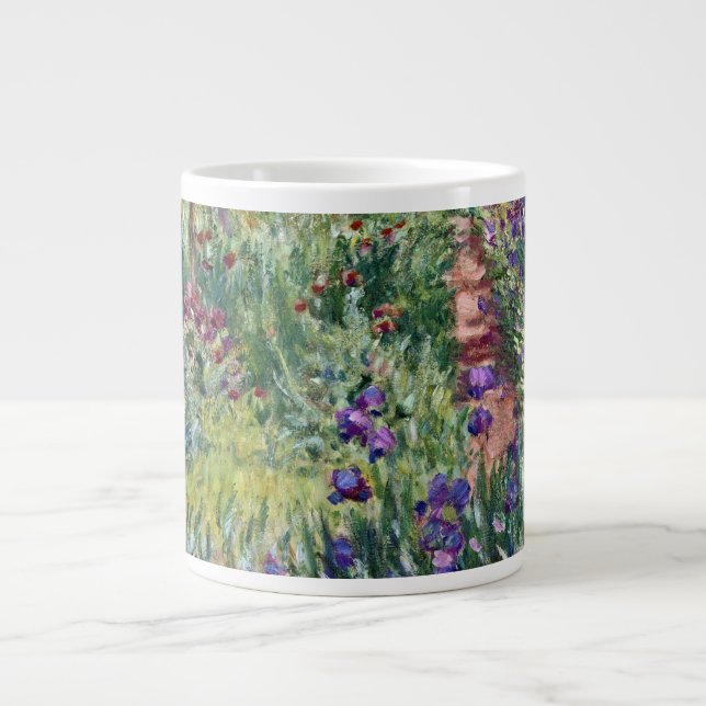Caneca De Café Grande Claude Monet - O Jardim do Artista em Giverny (Frente)