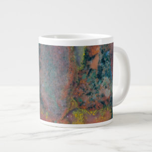 Caneca De Café Grande Close de um Jasper de Natal