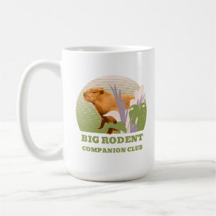 Caneca De Café Grande Clube de Companheiros de Capivara