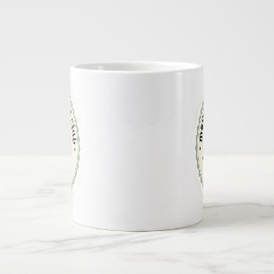 Caneca De Café Grande Clube de Jardim Mãe Planta Aconchegante - Avental 