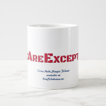 CMS Coffee Mug Jumbo Tamanho