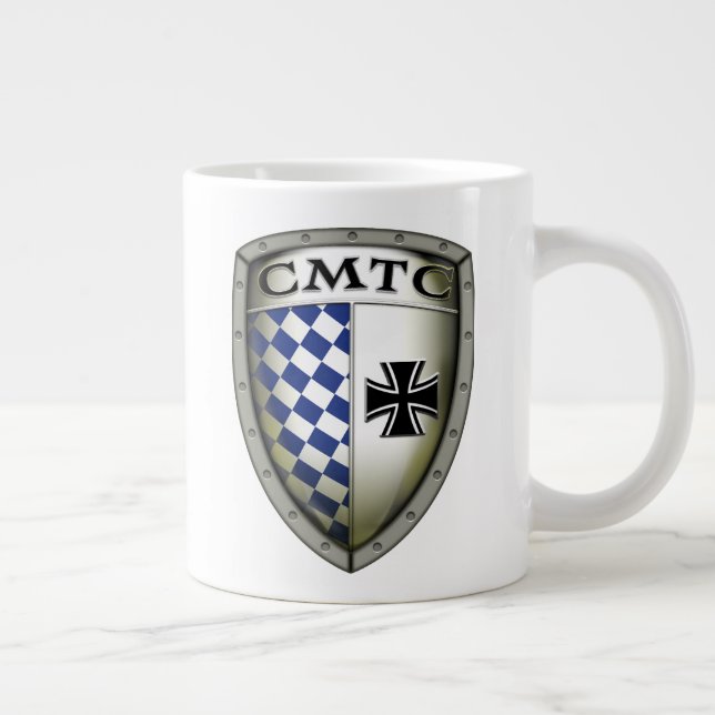 Caneca De Café Grande CMTC CMTC do Bundeswehr personalizável (Direita)