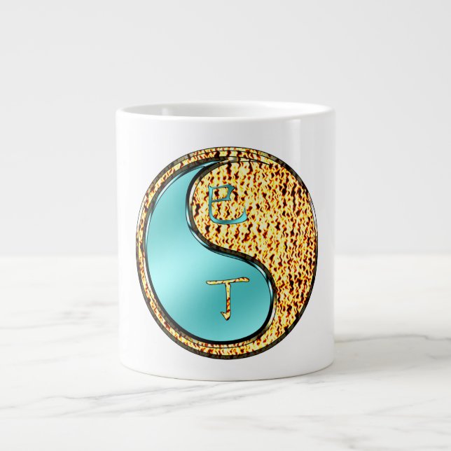 Caneca De Café Grande Cobra de Fogo (Frente)