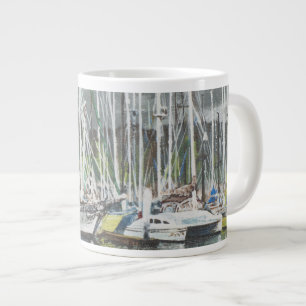 Caneca De Café Grande Coff Harbor Austrália.1998