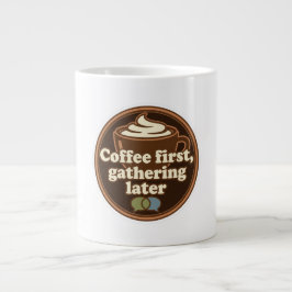 Caneca De Café Grande Coffee Lover Daily Ritual Sticker