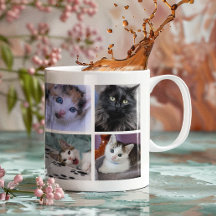 Colagem de Fotos de Animais de Estimação da Famíli
