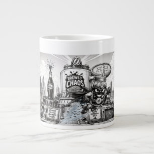 Caneca De Café Grande Cold Brew Cruiser: Esfriando