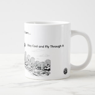 Caneca De Café Grande Cold Brew Cruiser – Quando a Vida Derreter, Manten