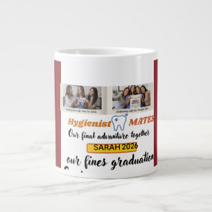 Caneca De Café Grande Colegas de Higienista da Turma de 2026 Higiene D