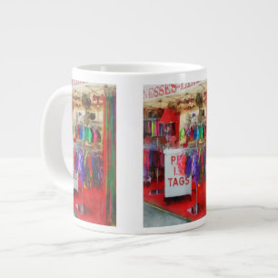 Caneca De Café Grande Colheitas de Animais de Companhia e Harnês para Ve