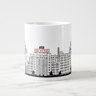Caneca De Café Grande Columbia Heights Nostalgic Coffee Mug