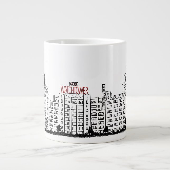 Caneca De Café Grande Columbia Heights Nostalgic Coffee Mug (Frente)