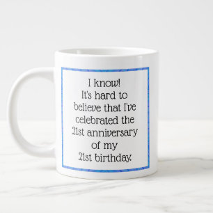 Caneca De Café Grande Com 42 anos ou mais