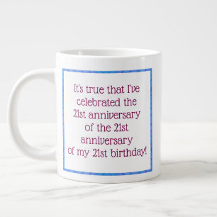 Caneca De Café Grande Com 63 anos ou mais