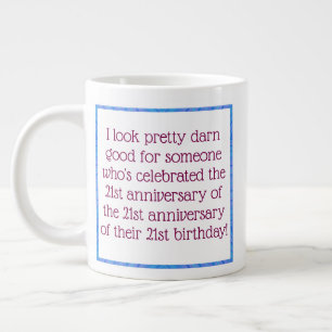 Caneca De Café Grande Com 63 anos ou mais