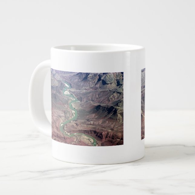 Caneca De Café Grande Comanche Point, Grand Canyon (Frente Esquerda)